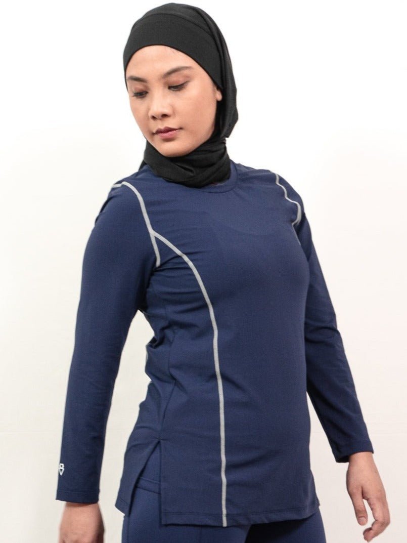 ZHOORA True Blue - Long Sleeve Top