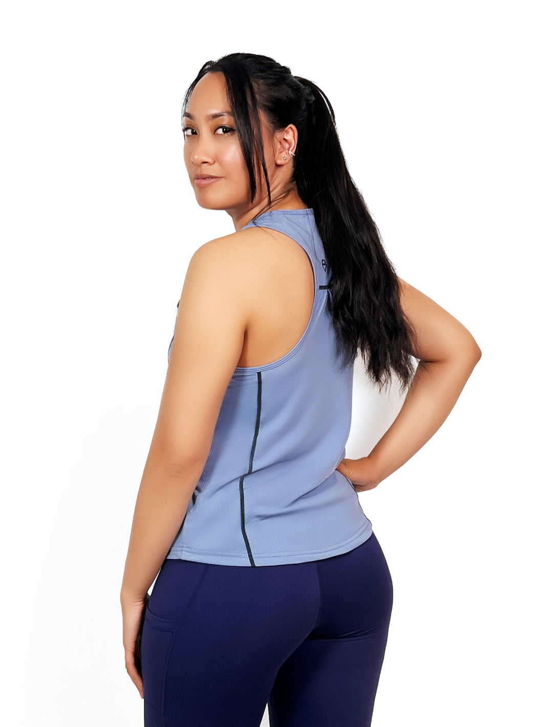 ZHOORA True Blue - BreezeLite FlexFit Tank Top